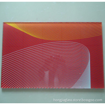 4 Colors Silk Screen Glass